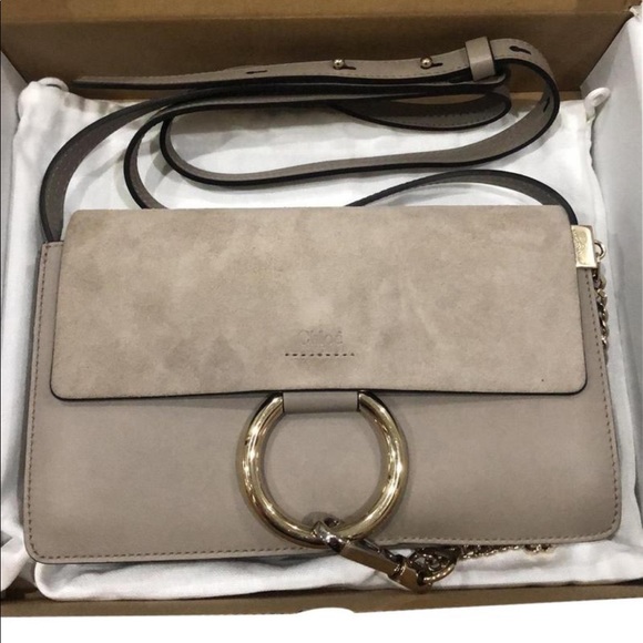 Chloe Handbags - Chloe Faye Small Suede